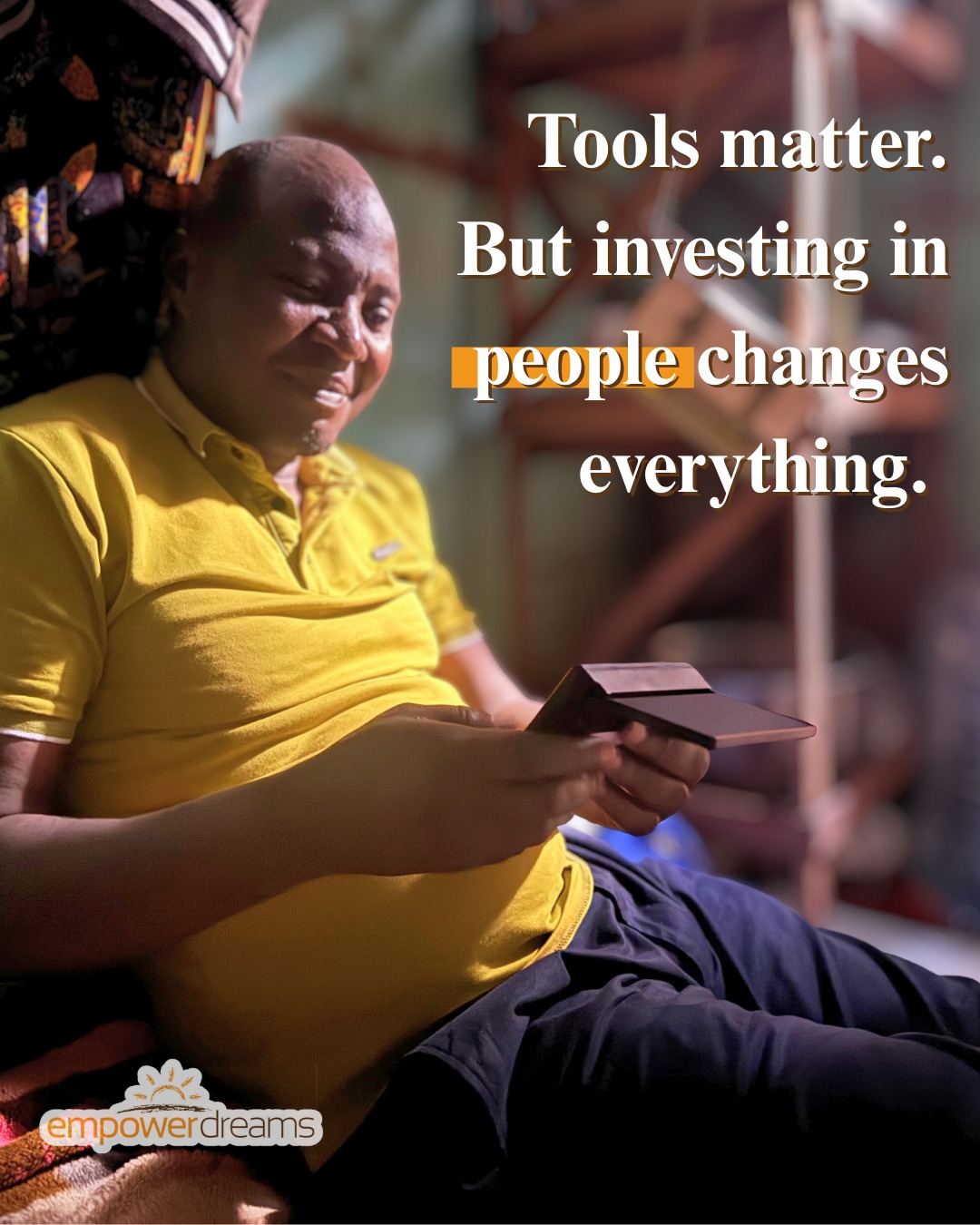 Tools matter, but investing in people changes everything