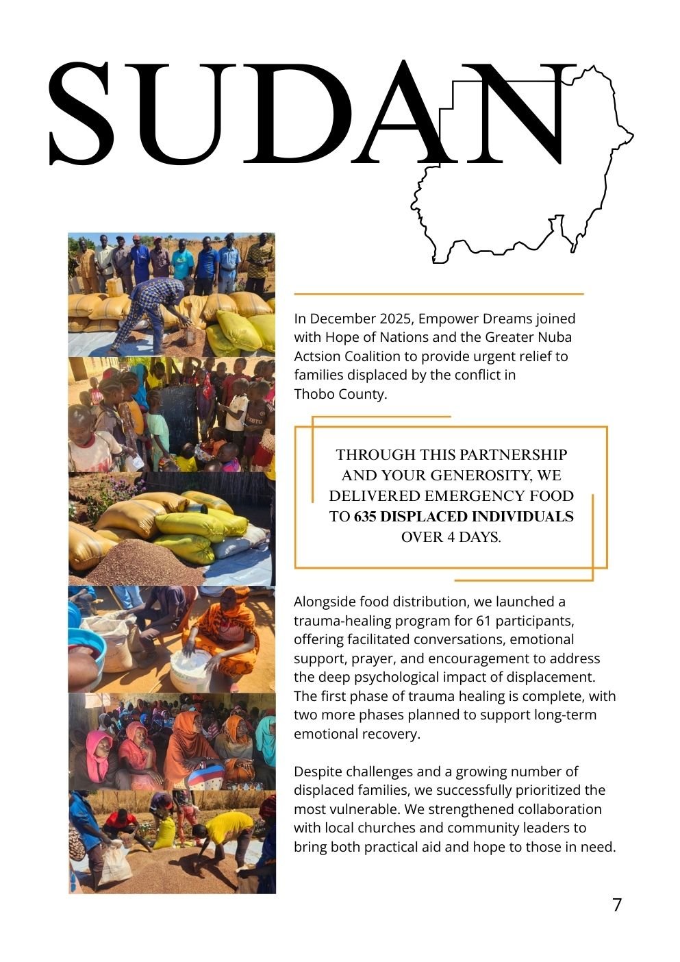 Sudan ministry - Jesus Film gatherings